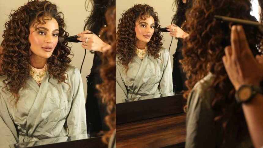Seerat Kapoor Gives a Glimpse of Her Sensational Look from Bhamakalapam 2